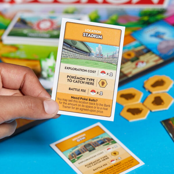 Monopoly Pokémon Edition Board Game | Ages 8 and Up | 2 to 4 Players | Kids Games for Pokémon Fans | Fun Family Games| 45 Mins. Avg. - Image 6