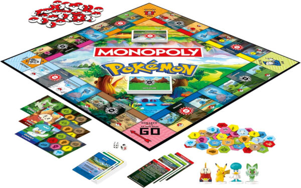 Monopoly Pokémon Edition Board Game | Ages 8 and Up | 2 to 4 Players | Kids Games for Pokémon Fans | Fun Family Games| 45 Mins. Avg. - Image 15