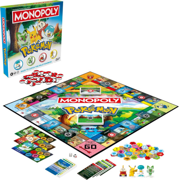 Monopoly Pokémon Edition Board Game | Ages 8 and Up | 2 to 4 Players | Kids Games for Pokémon Fans | Fun Family Games| 45 Mins. Avg. - Image 16