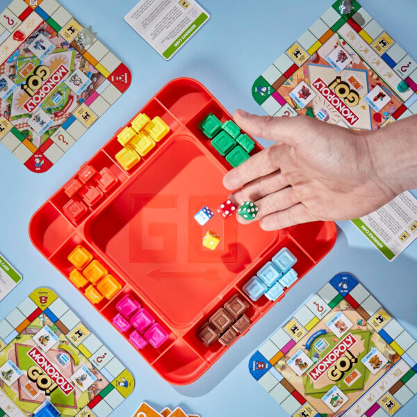 Monopoly GO! Board Game | Inspired by The Popular Mobile Board Game | Ages 8+ | 2-4 Players | 15 Mins. | Family Games | Travel Games for Kids and Adults - Image 3