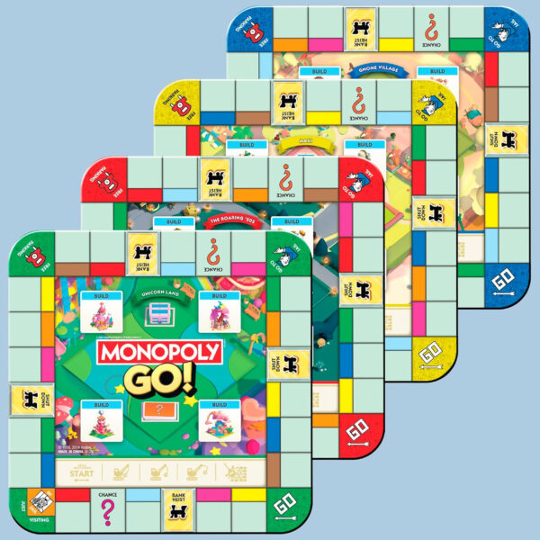 Monopoly GO! Board Game | Inspired by The Popular Mobile Board Game | Ages 8+ | 2-4 Players | 15 Mins. | Family Games | Travel Games for Kids and Adults - Image 4