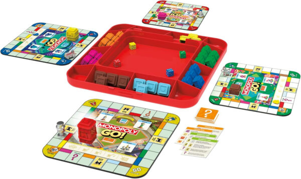 Monopoly GO! Board Game | Inspired by The Popular Mobile Board Game | Ages 8+ | 2-4 Players | 15 Mins. | Family Games | Travel Games for Kids and Adults - Image 12