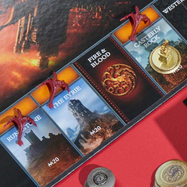Monopoly House of the Dragon Edition Board Game | Based on the Hit TV Series | Ages 17 and Up | 2 to 6 Players | Strategy Games (Amazon Exclusive) - Image 9