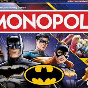 Monopoly Batman Edition Board Game | Monopoly Game for Batman Fans | Ages 8 and Up | 2 to 4 Players | Family Games | Strategy Games for Kids and Adults (Amazon Exclusive)